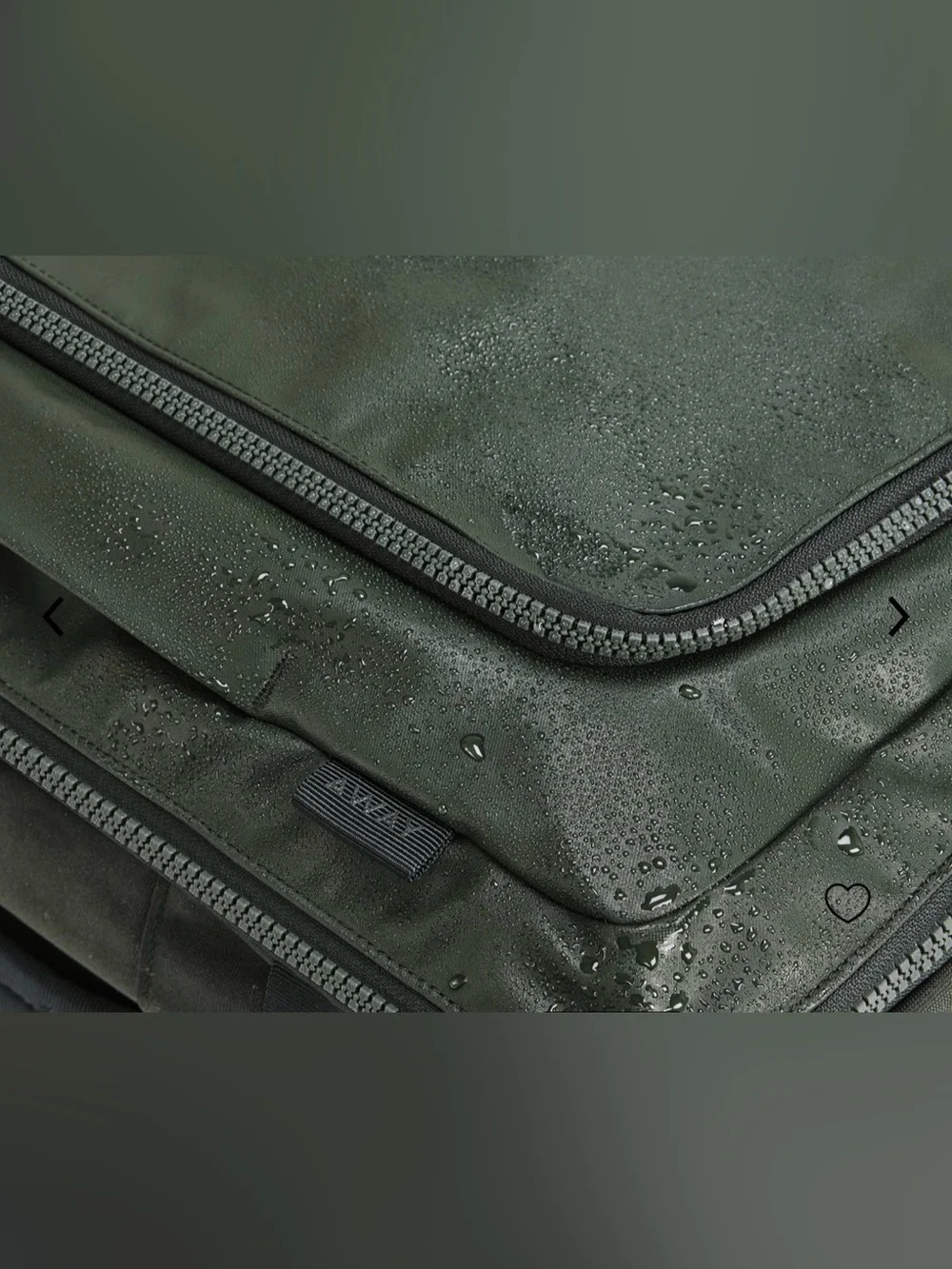 AWAY Active Convertible Backpack 45L, forest green